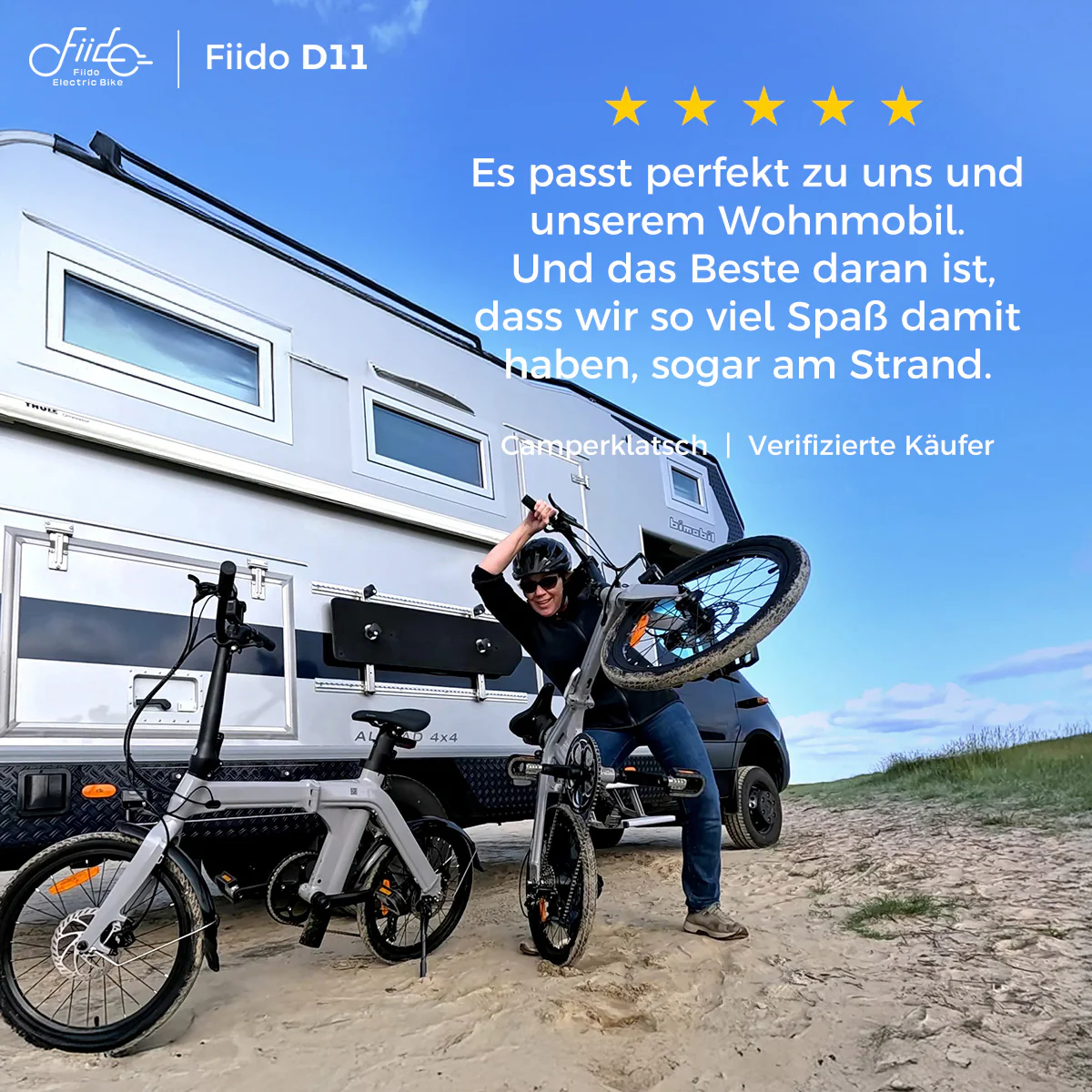 Fiido D11 Klapprad Urban E-Bike - Image 5