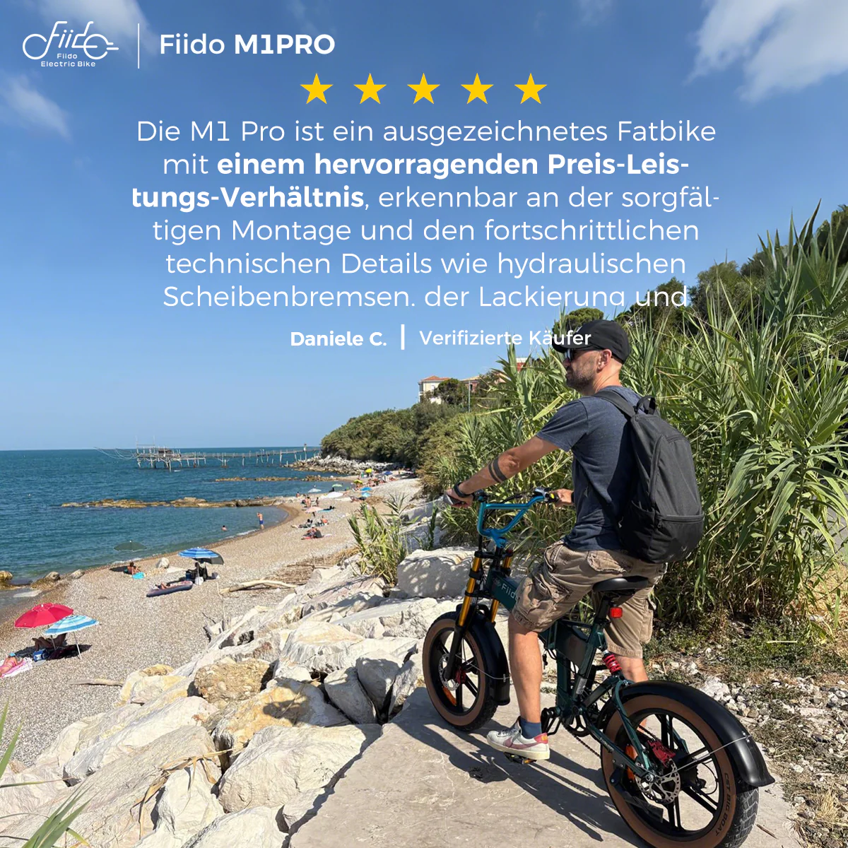 Fiido M1 Pro Fatbike E-Bike - Image 7